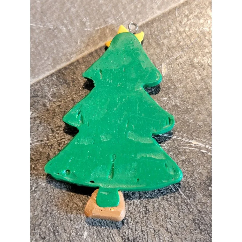 Handmade Xmas pine tree‎ ornament decor